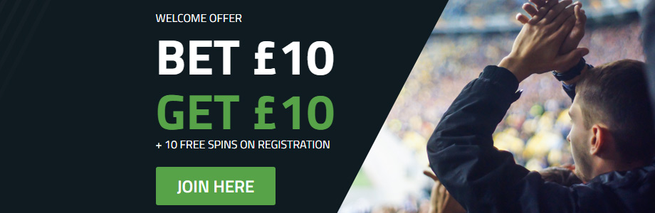 Fansbet Sport & Casino Welcome Offers - Bet £10 & Get £10 + 50 FS