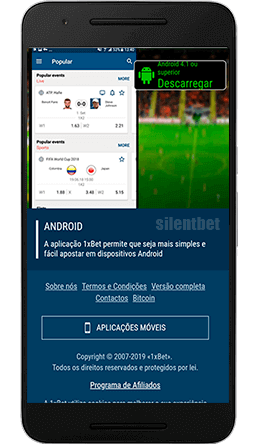 1xbet aplicativo Android