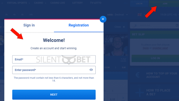 favbet registration process