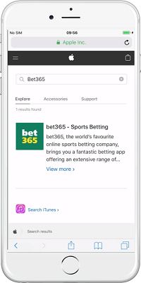 Bet365 в iTunes