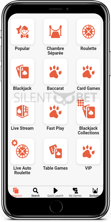 leovegas ios app casino menu