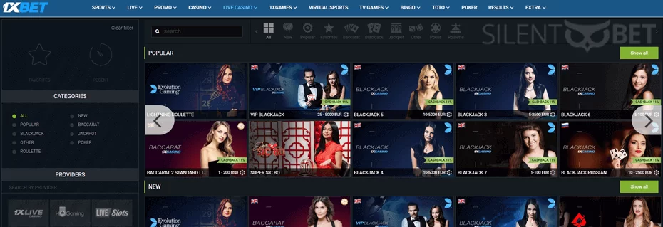 mystake live casino