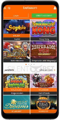 Betsson mobile casino