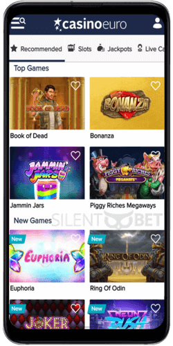 casinoeuro mobile app