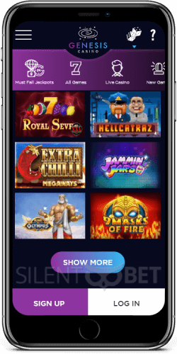 Genesis Mobile Casino Games for iOS