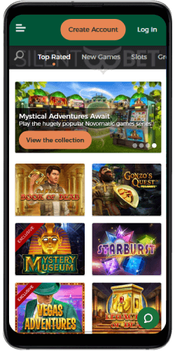 Mr Green Casino on Android