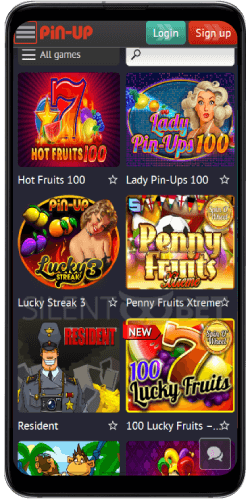 Pin-up Casino Mobile Version