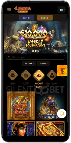 Cleopatra casino mobile app