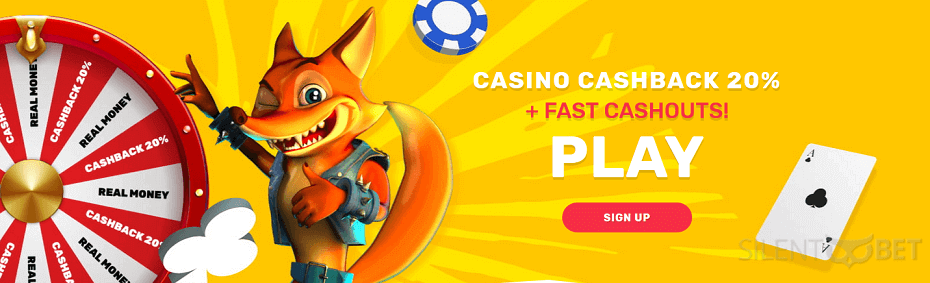 Crazy Fox casino cashback