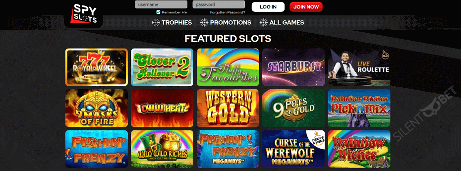 spy slots casino