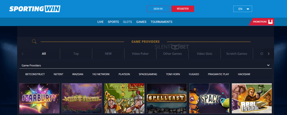 Sportingwin Casino Games