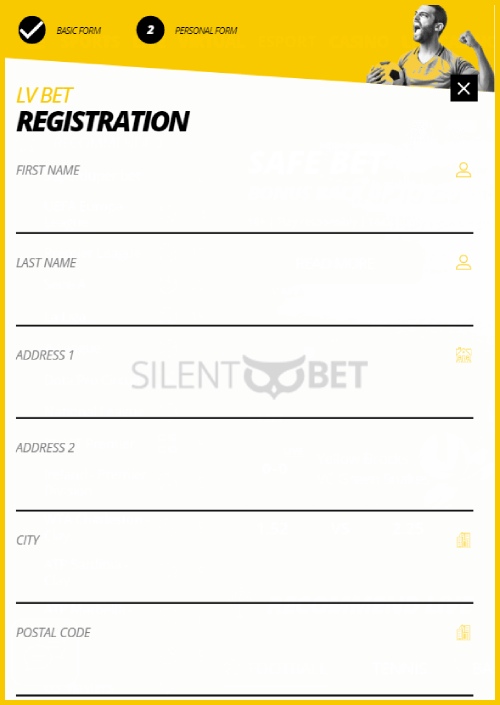 LVbet Register