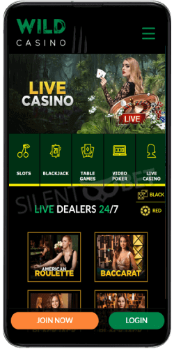 wildcasino android app live casino