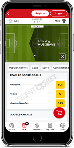 Betclic Football In-Play on iOS