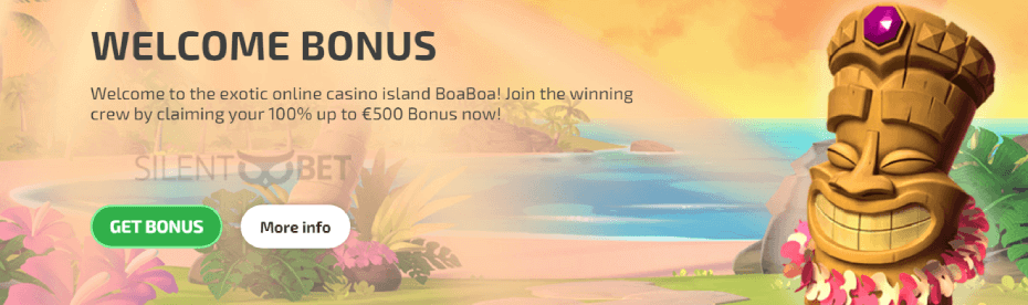 BoaBoa Casino Welcome Bonus