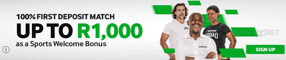 Betway South Africa welcome bonus