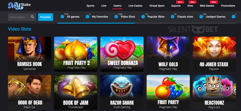 mystake casino games