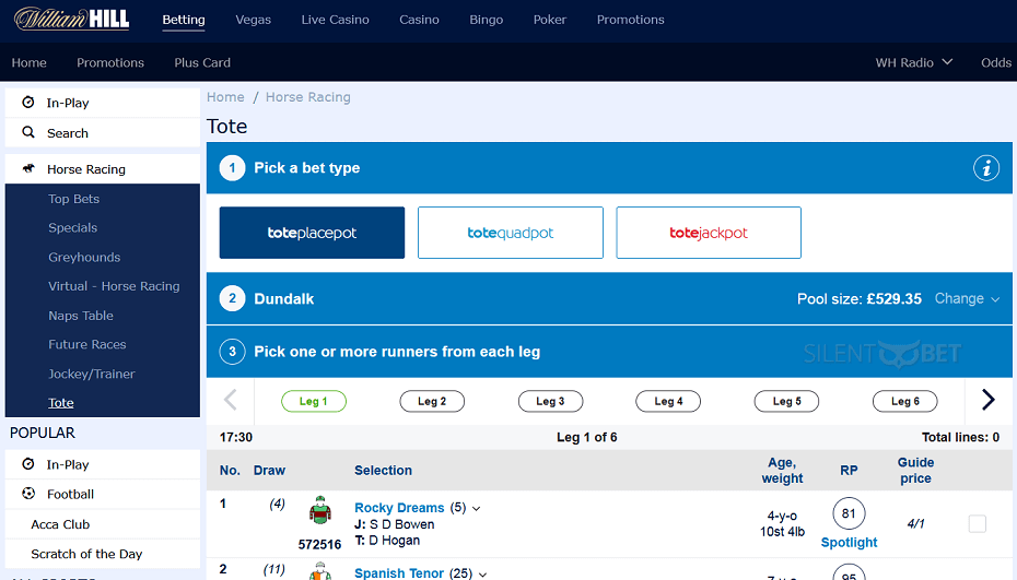William Hill Placepot