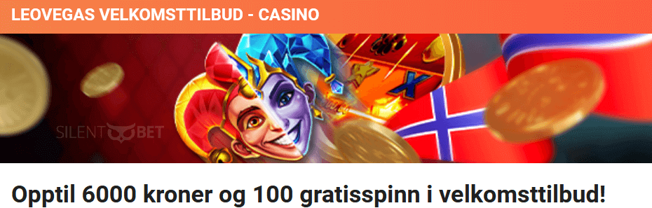 Leo Vegas casino velkomstbonus