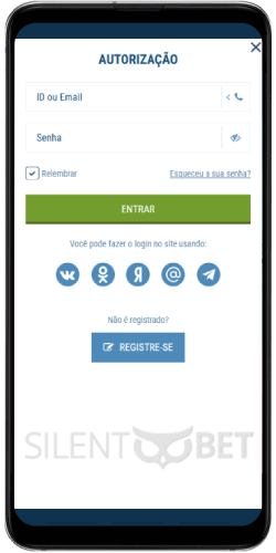 1xbet Brasil login cellular