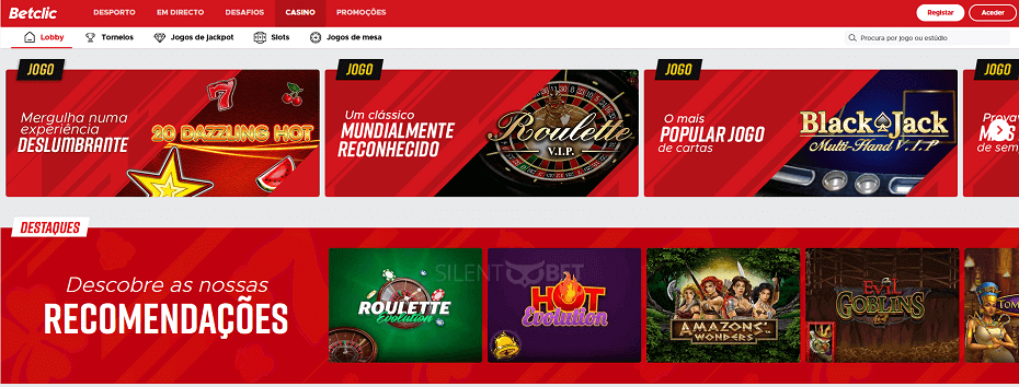 Betclic casino Portugal