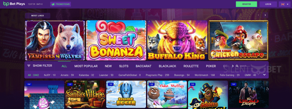 Bet Plays casino games