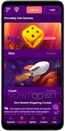 TrustDice Casino Mobile Version