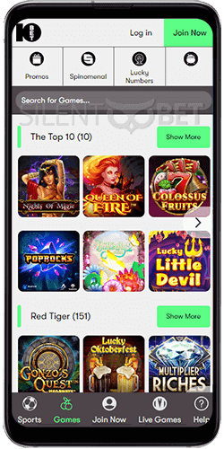 10bet Casino Mobile App » Download & Install on iOS & Android