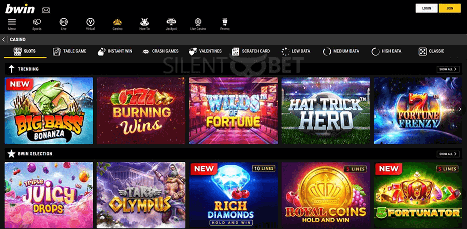 Bwin Zambia Casino Games