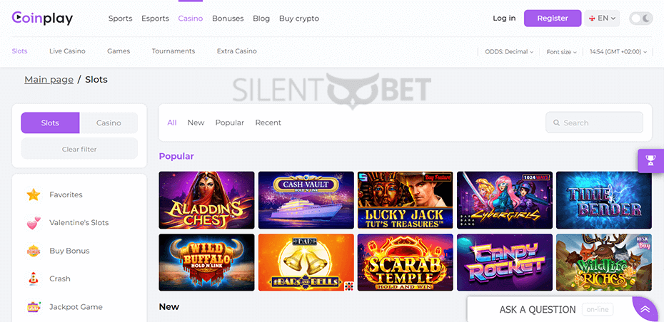 Coinplay Casino Games