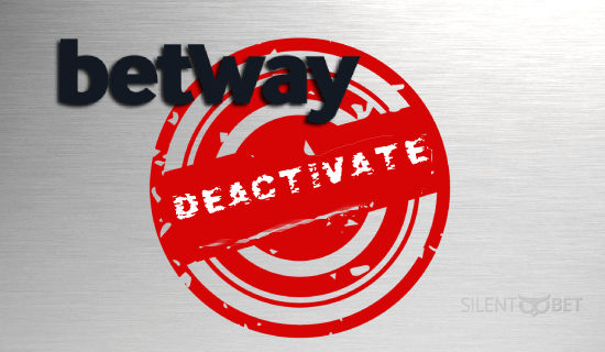 how to deactivate Betway account