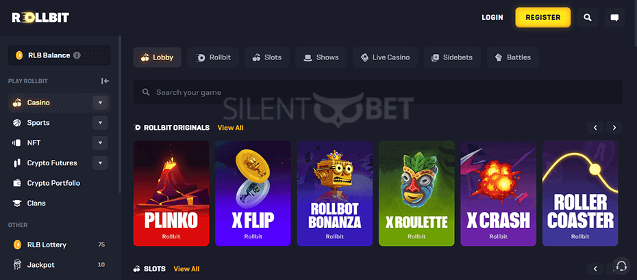 Rollbit Casino Games