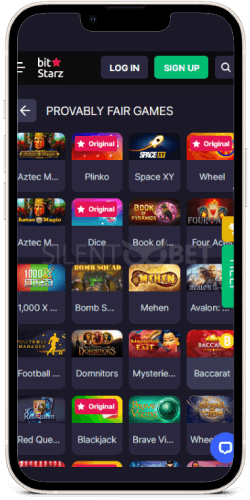 bitstarz mobile games on iphone