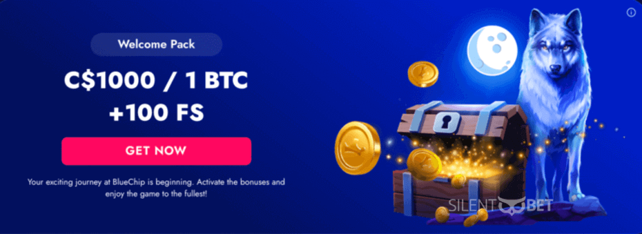 bluechip casino welcome bonus