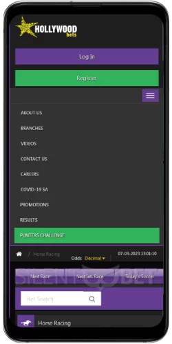 hollywoodbets app login