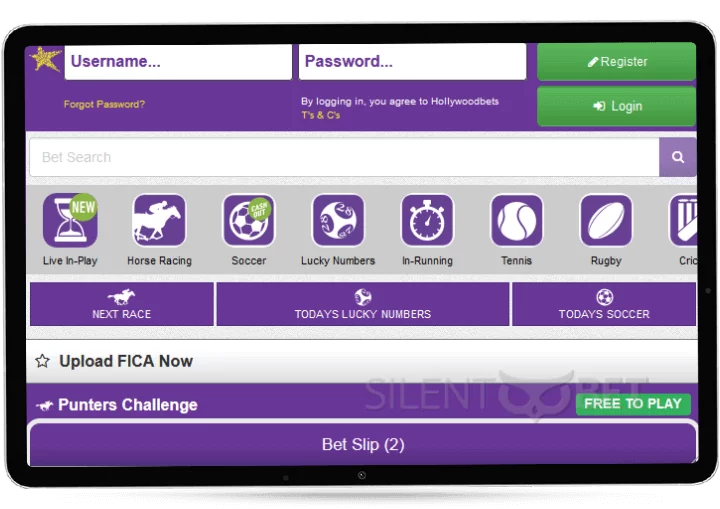 hollywoodbets mobile version tablet