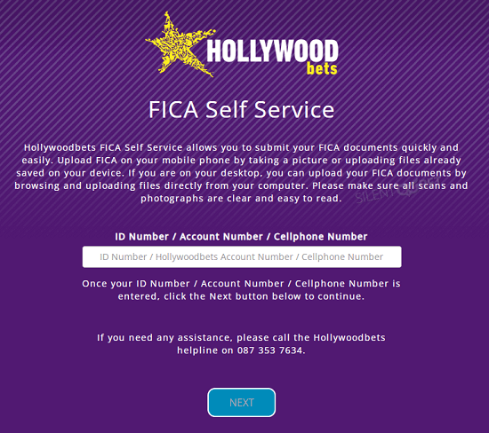 how to submit fica documents at hollywoodbets