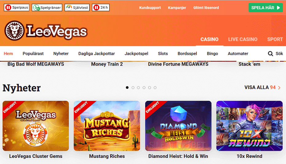 leovegas casino sweden