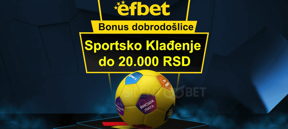 Efbet welcome bonus for sport