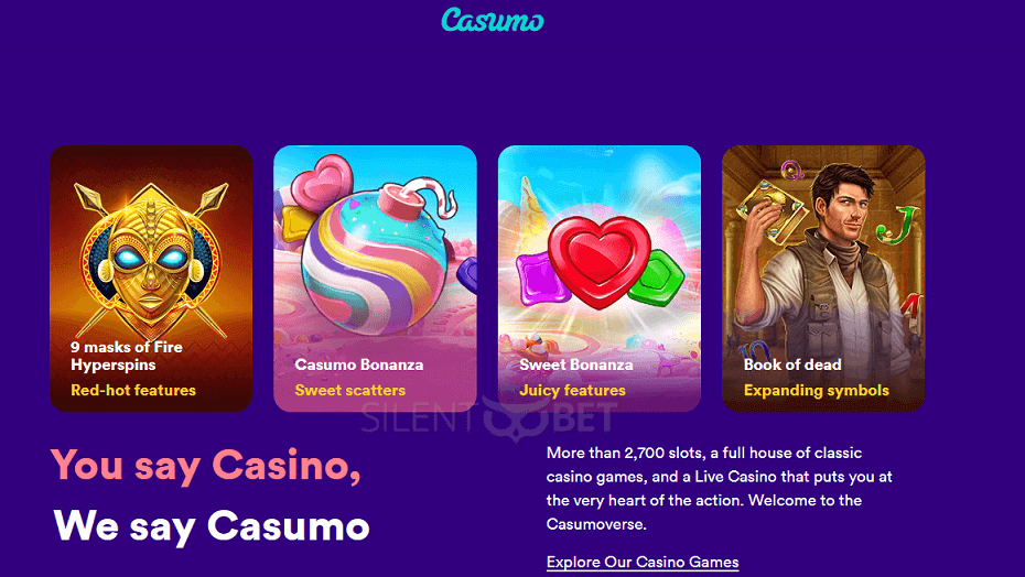 website design casumo casino