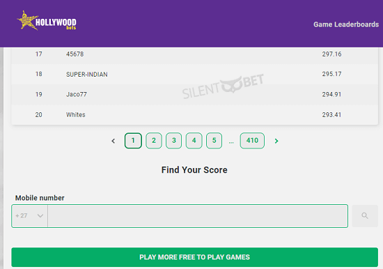 Hollywoodbets Predict And Win -» Free-to-Enter Cash Games