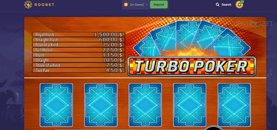 roobet turbo poker
