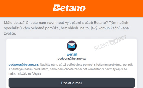 betano email cz