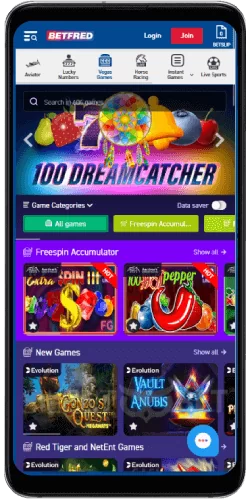 betfred mobile casino for south africa