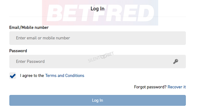 betfred login south africa