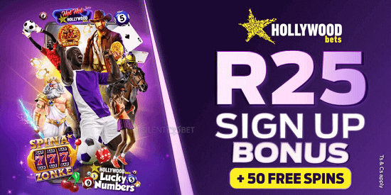 hollywoodbets signup free spins