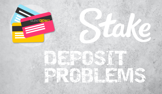 stake deposit problems