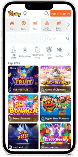 yesplay mobile casino games