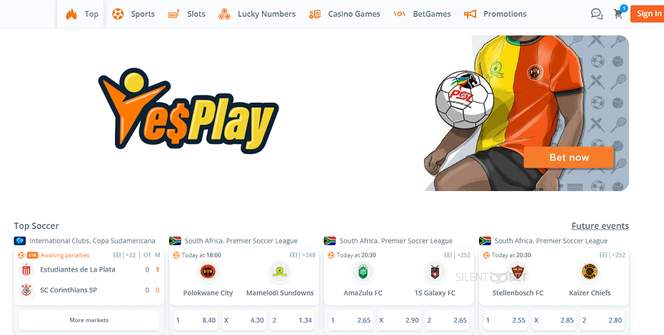 yesplay website south africa