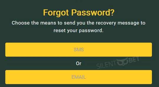 gbets login forgot passwords